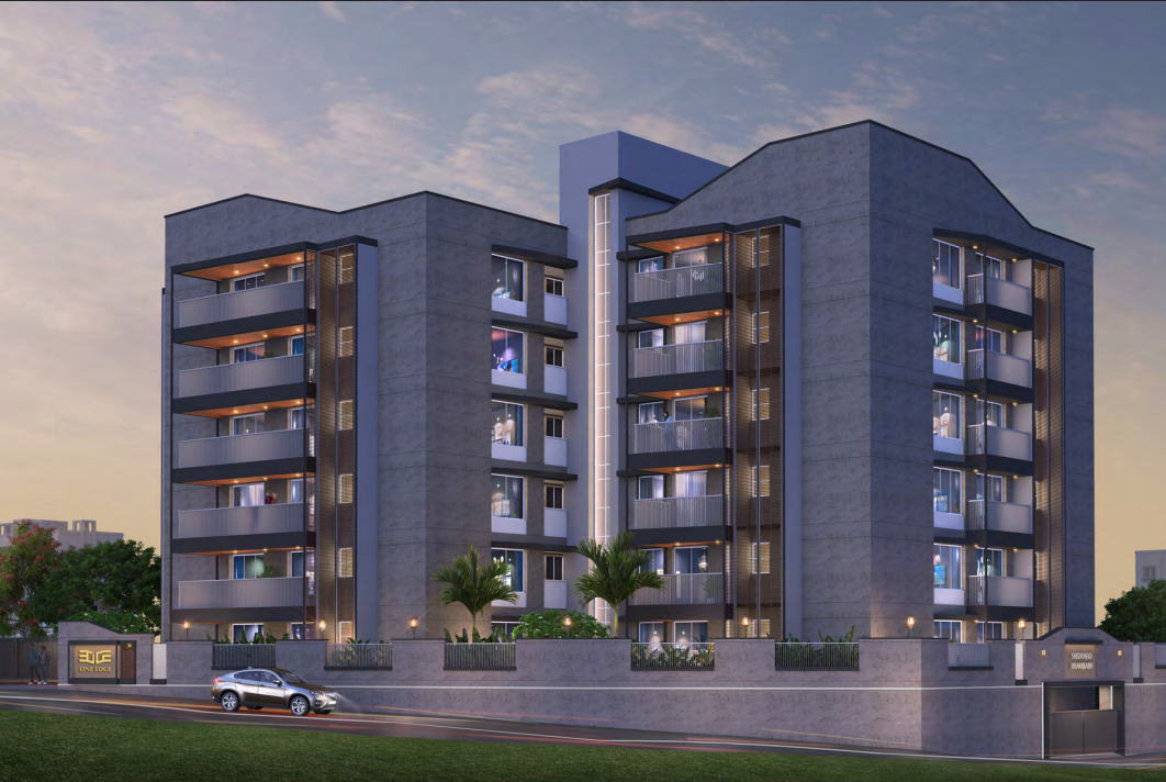 One Edge Luxury Residential Building Exterior