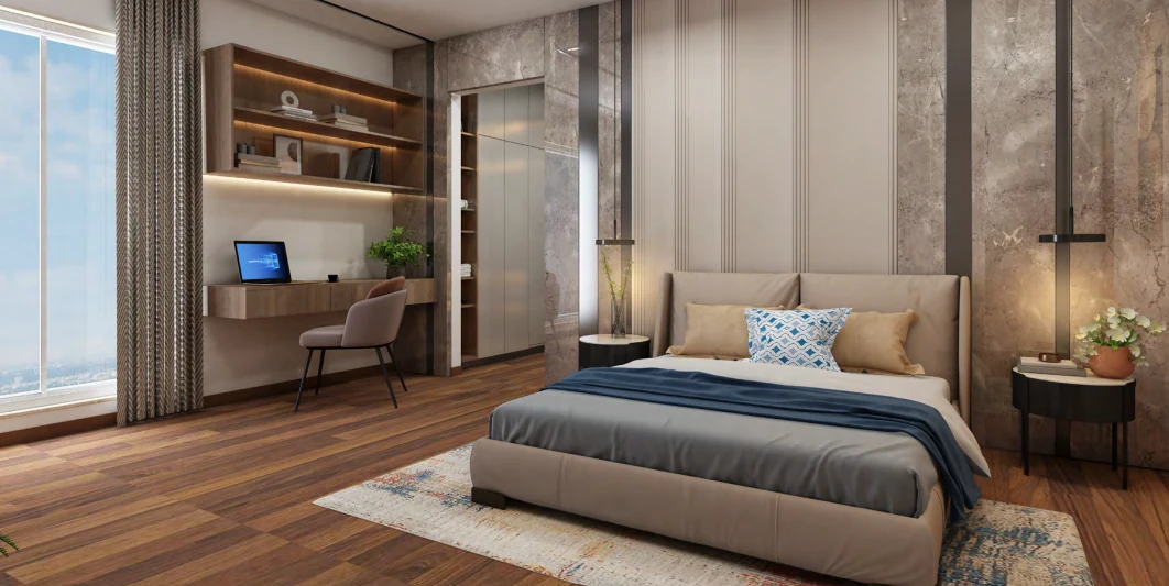 One Edge Master Bedroom